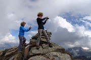 Il grandioso scenario di Cima Fontana (3068 m) in Valmalenco il 29 luglio 2016 - FOTOGALLERY